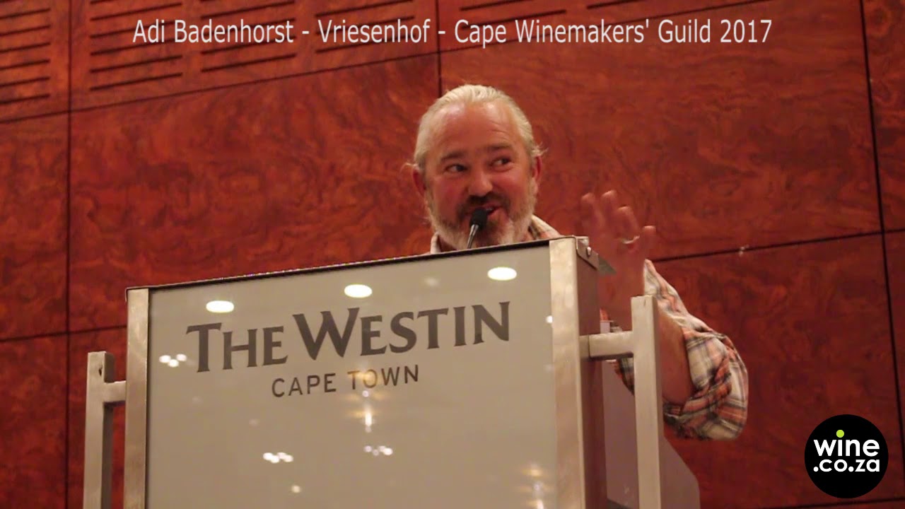 CWG 2017 Adi Badenhorst for Jan Coetzee's Vriesenhof Pinot Noir 2015
