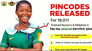 NSS Pin Codes Released• How To Check & Register in 3 Steps || Nurse’s and Midwive’s