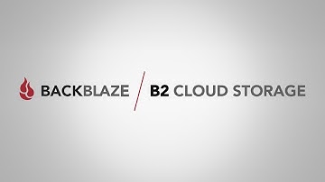 Backblaze talks about their B2 Cloud Storage at NAB NY 2018