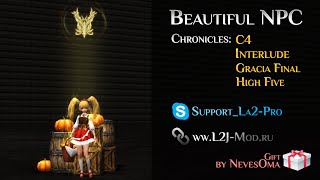 Lineage 2 NPC Beautiful Dwarf with Effects for C4, Interlude, Gracia Final, High Five by NevesOma