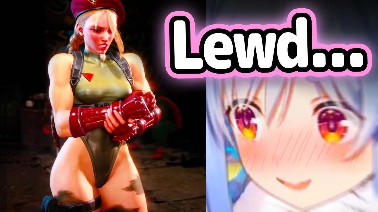 Pekora Sees Cammy's Legs in SF6 And Is DOWN BAD...【Hololive】