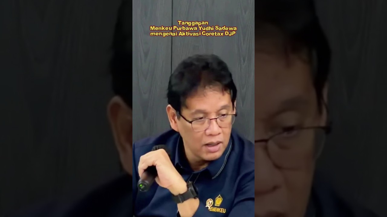 Purbaya soal Kendala Aktivasi Coretax: Gue Bingung, Itu Salah Sistem atau aplikasinya