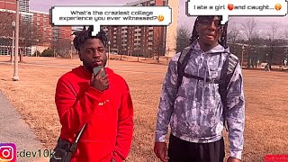 What's the craziest college experience you ever witnessed🤔🤯|UAB edition|