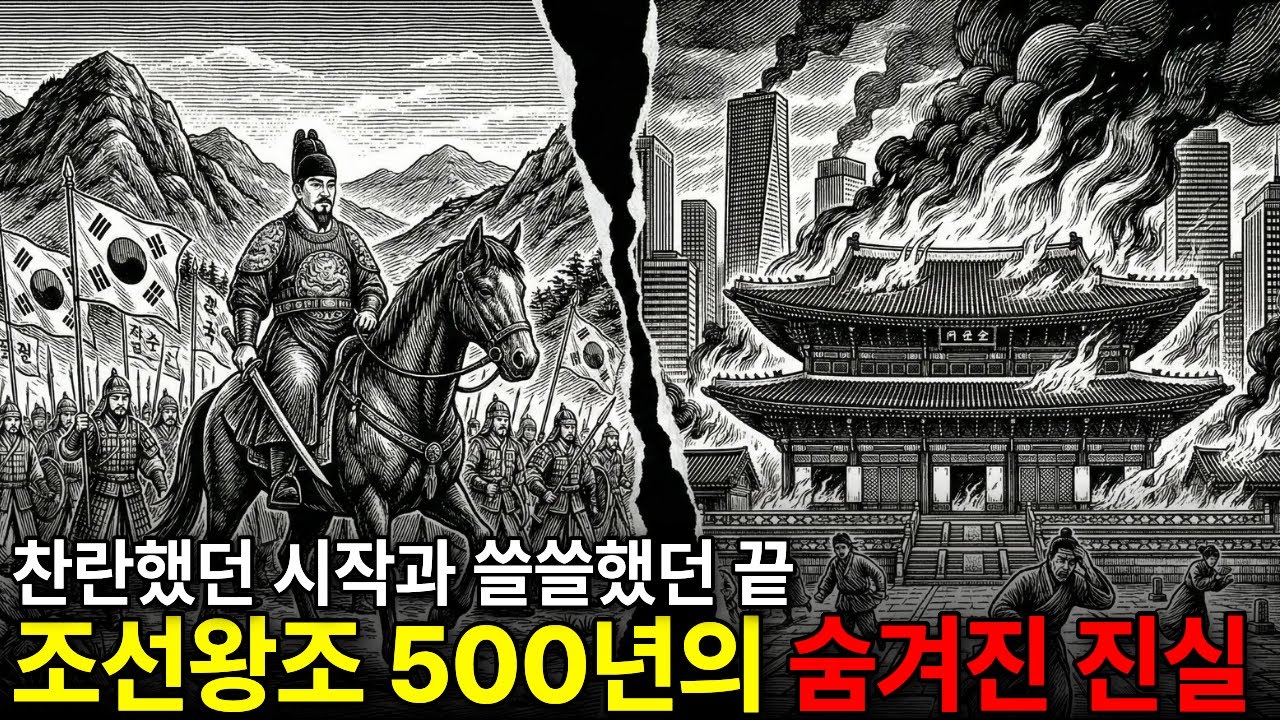 [조선역사 총정리] 조선은 왜 무너졌나? 태조부터 경술국치까지의 대서사시