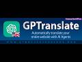 Best AI Translation Plugin for WordPress (Full Auto Multilingual)
