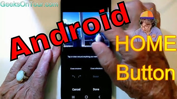 Home Button on Android Tutorial Video