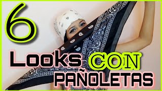 Look's con Pañoletas (Bandanas) Súper Fáciles ❤ SINA