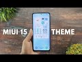 MIUI 15 Concert Theme - New Icons,Settings Ui & Lockscreen
