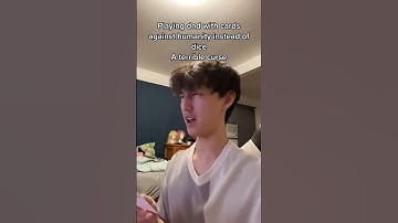 Playing D&D using Cards Against Humanity