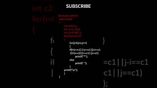 Print Pattern in C| #pattern #youtubeshorts #ytshorts #shorts #chatgpt #trending #viral #viralvideo