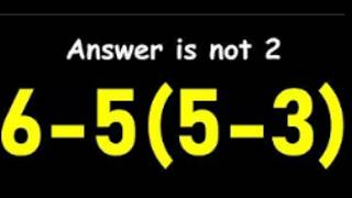 Try Solving This Tricky Math Expression!