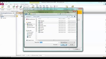 Importare file Excel in un database Microsoft Access