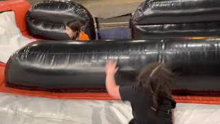 Fast slide at pumpkin patch Las Vegas  / bouncy houses