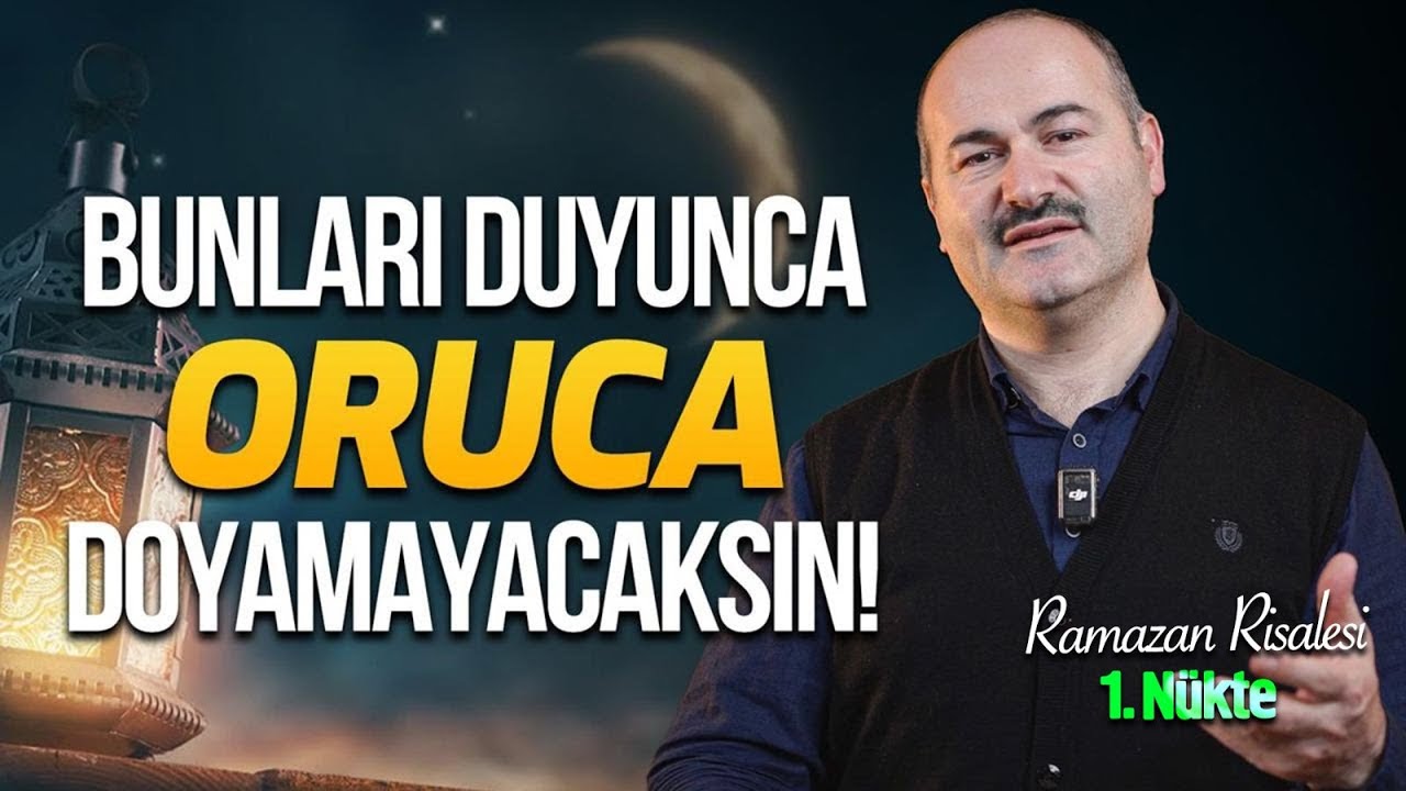 Ramazan'da Aç Kalmanın Şaşırtıcı Sebebi | Ramazan Risalesi 1. Nükte - Said Şaşmaz | Hisar Kapısı