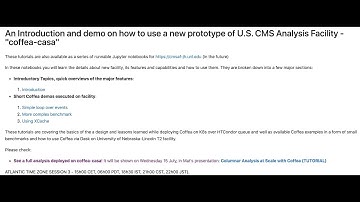 PyHEP 2020 Coffea Casa