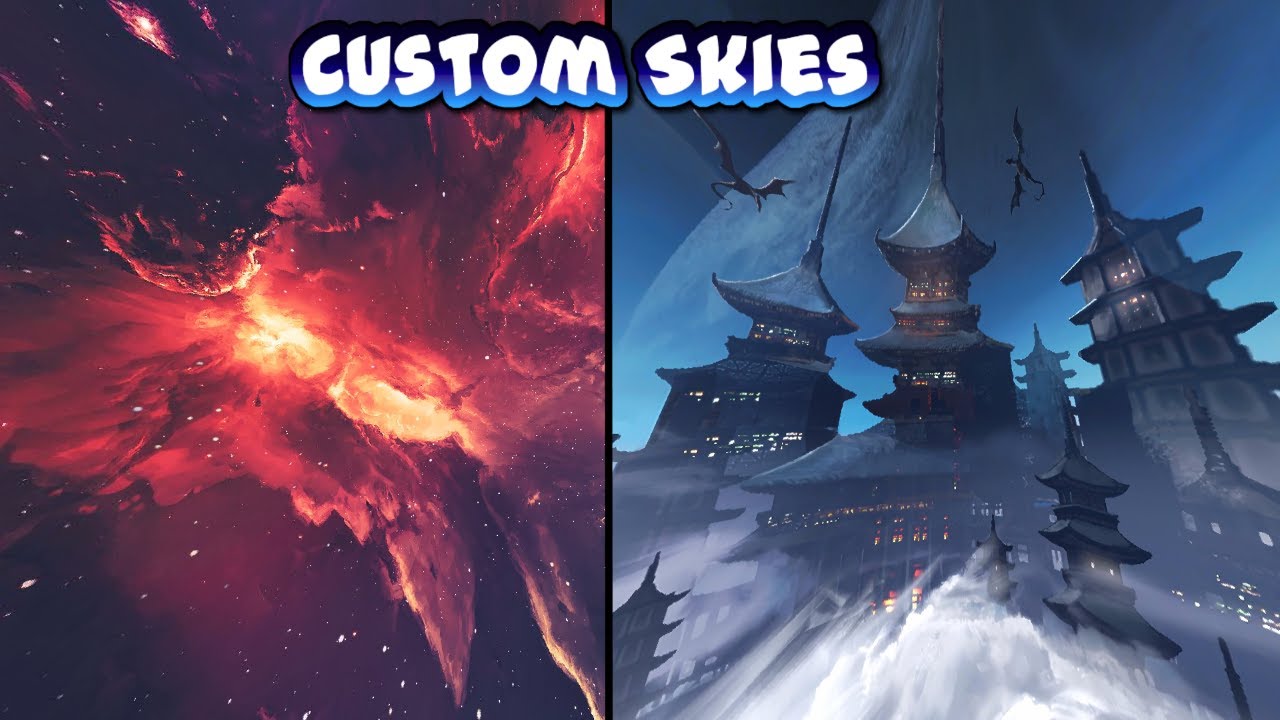 10 Custom Sky Overlays For Minecraft Pvp Hypixel Minecraft Server And Maps