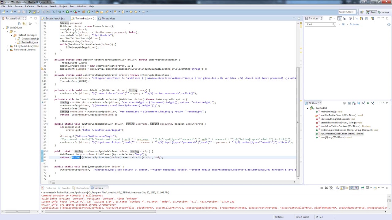Java Web Crawler Web Crawler Series Ep 3 - Make a Twitter Bot w/ Java! - YouTube