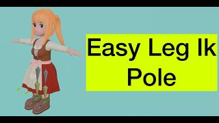 Blender addons Easy Leg IK Pole https://superhivemarket.com/products/easy-leg-ik-pole-onion365