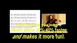 RodisMusic - software for synchronizing video with sheet music. screenshot 5