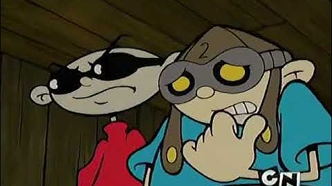 Nigel Uno (Numbuh 1) - Follow my lead. RUN!