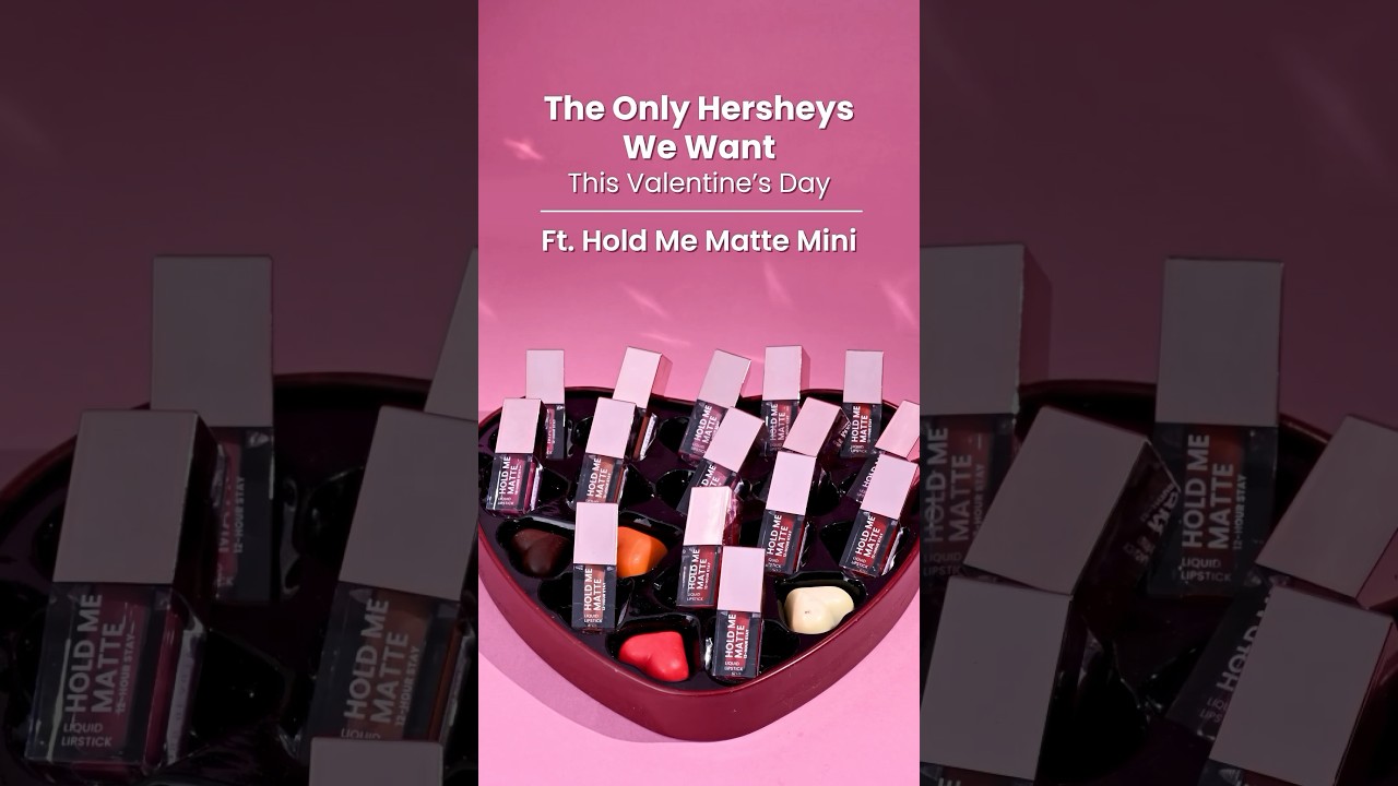 Who needs chocolate when you have mini Hold me matte 😅| Swiss Beauty 