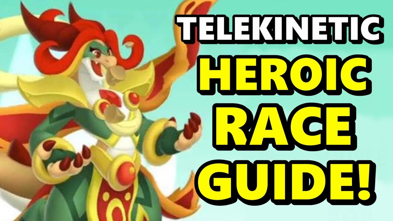 HIGH TELEKINETIC HEROIC RACE GUIDE! How to Get to Lap 18 F2P + INSANE Arena Chest! - DC 