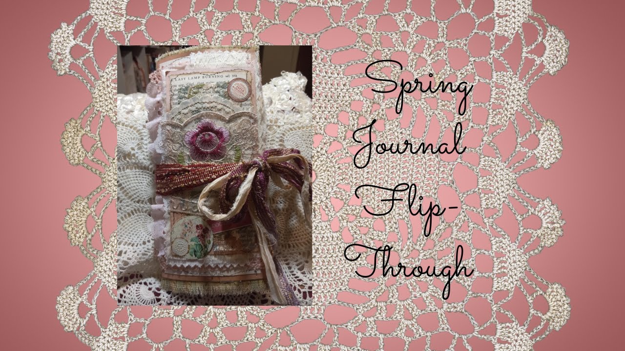 Springtime Junk Journal Flip-Through | Fresh Ideas LineDotArrow Vintage Slimline Collection