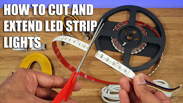 Kan man klippa av LED Light lampa?