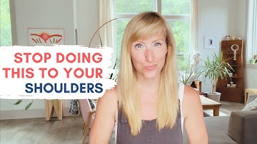 Do You Do This To Your Shoulders? (Alexander Technique)