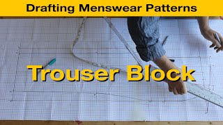 Celebrity Complete guide to drafting a trouser block Profile