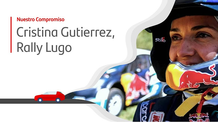 Cristina Gutierrez Rallye Lugo