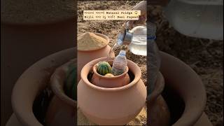 ગામડામાં બનાવ્યો Natural Fridge 😱 Bijli વગર ઠંડુ પાણી! Desi Jugaad #viralreels #trendingnow #foryou