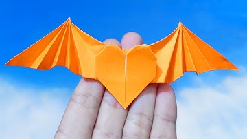 Trái Tim | Cánh Thieen Thần | Đẹp - Gấp Cực Dễ | How to make a paper heart with wings