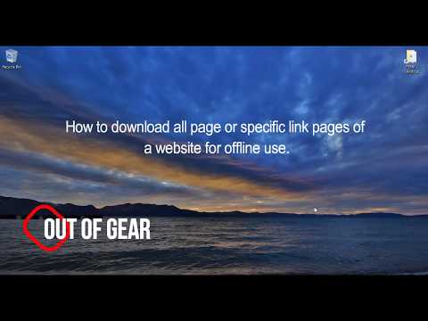 How to download whole website for offline browsing