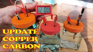 Update on the Carbon Copper Galvanic battery 20260331