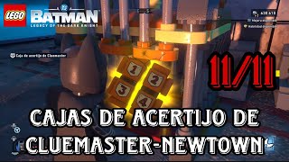LB Legacy of the Dark Knight - Ubicaciones de todas las Cajas de acertijo de Cluemaster en Newtown