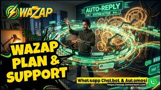 WAZAP Plan Jimat. Cara Bina Wasap AI Chatbot ZERO Cost!