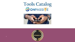 O-Wallet Tool  #onpassivenvi screenshot 2