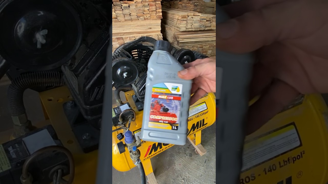 Compressor de Ar MotoMil 2,0 HP 100 Litros 140 Lbf Manutenção Preventiva Passo a passo Simples