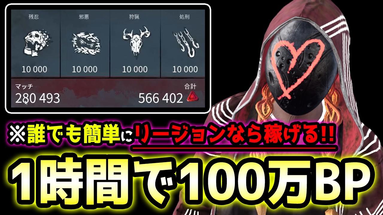 Easy for anyone! With Legion! Earn 1 million BP in 1 hour! 10th