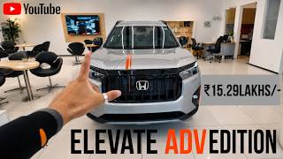Sirf ₹15.29 Lakh mein with All top features🔥. Honda Elevate ADV Edition. Full Review & Information.