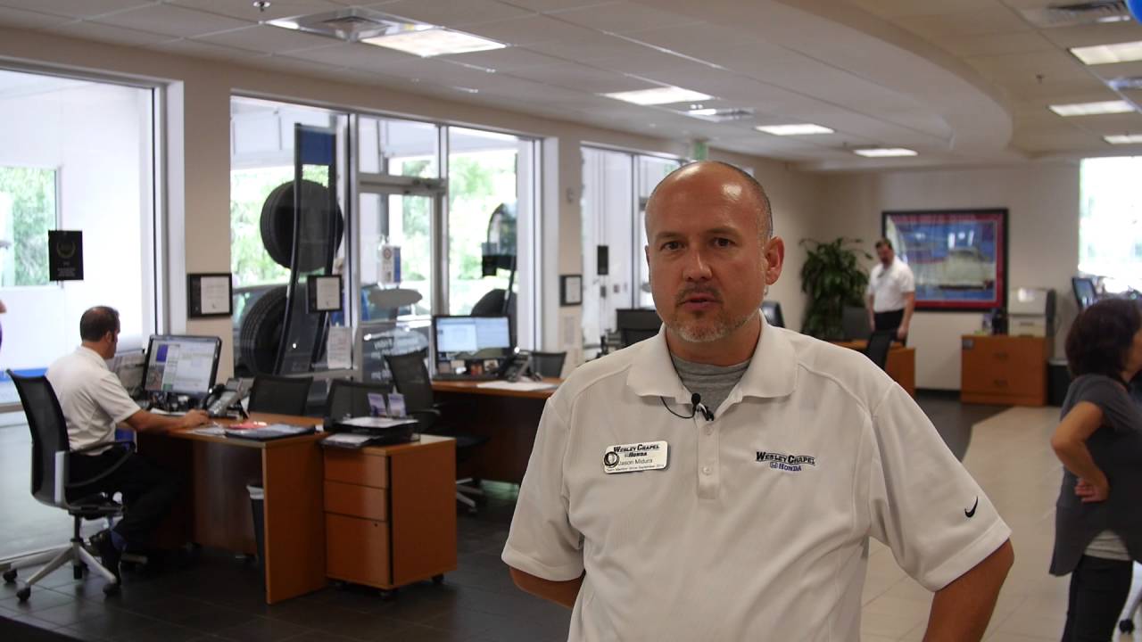 Welcome to the Wesley Chapel Honda Service Department - YouTube