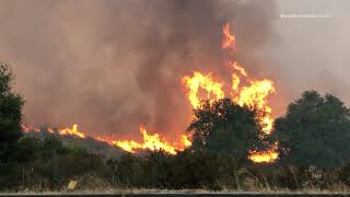 Tenaja Fire, Murrieta, CA - Day 1 Full Experience - 9/4/2019