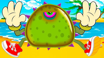 Приключения МУТАНТА в Mutant Blobs Attack #8 Монстрик Слизняк против танка #крутилкины