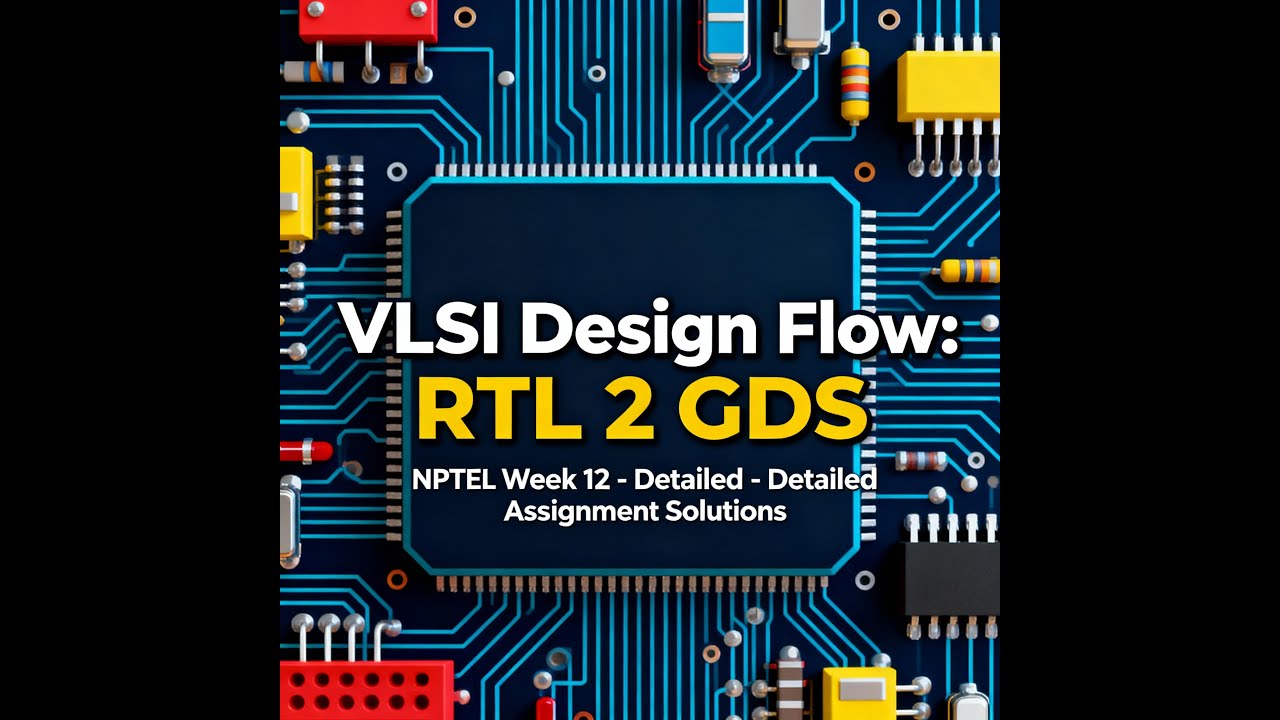 VLSI DESIGN FLOW: RTL 2 GDS NPTEL week 12 detailed Assignment Solutions