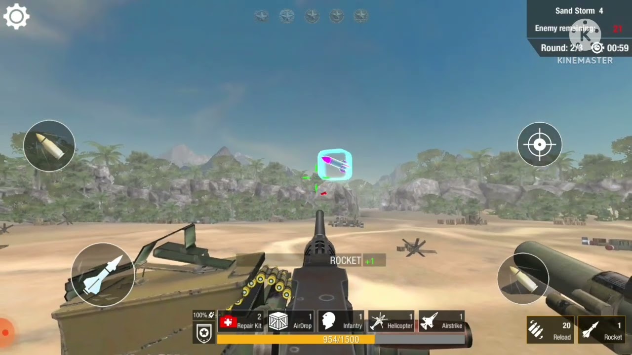 Beach war game play video 