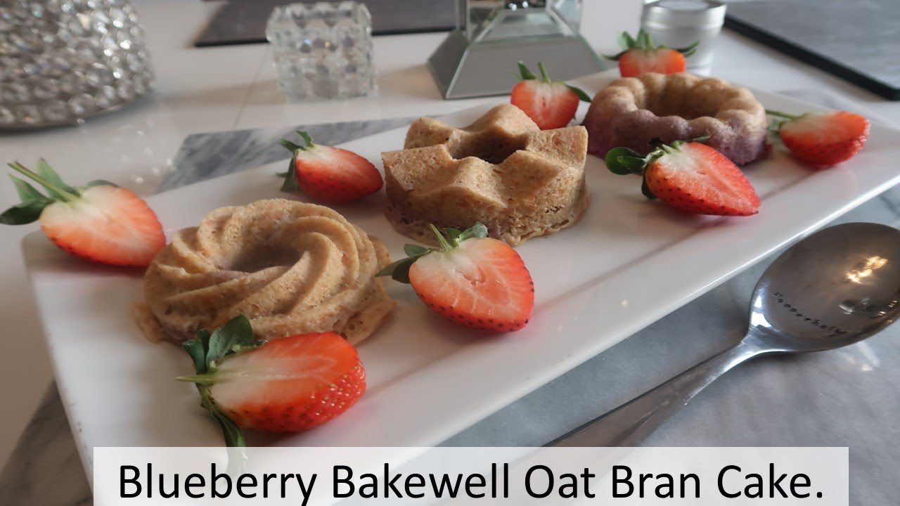 1/2 SYN! BLUEBERRY BAKEWELL OAT BRAN CAKES, SLIMMING WORLD YouTube