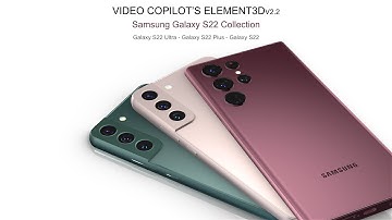 Samsung Galaxy S22 Collection - 3D Model - Element3D