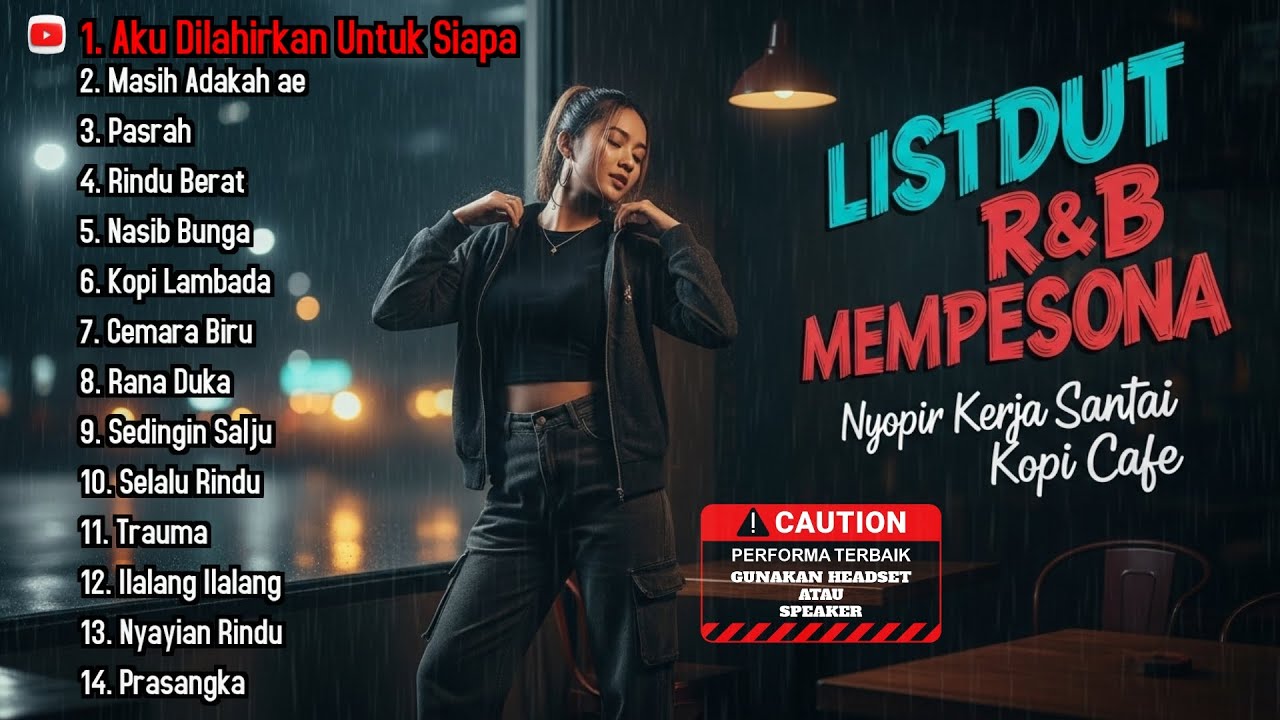 LISTDUT R&B MEMPESONA - Nyopir Kerja Santai Kopi Cafe (Aku Dilahirkan Untuk Siapa)