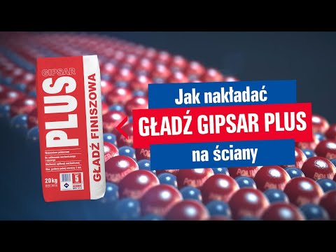 Jak ręcznie nakładać gładź gipsową ATLAS GIPSAR PLUS?